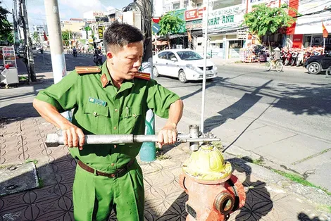 Tâm huyết của người cảnh sát phòng cháy chữa cháy