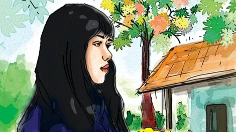 Hoa vàng đợi ai