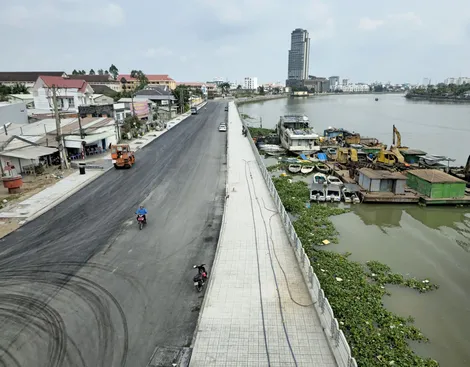 Những công trình kè kết nối đô thị, chống ngập khu vực trung tâm Cần Thơ
