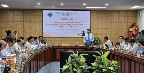 Trường Đại học Cần Thơ dự kiến mở ngành Luật trình độ thạc sĩ vào năm 2024