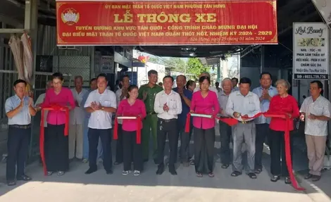 Công trình chào mừng Đại hội MTTQVN