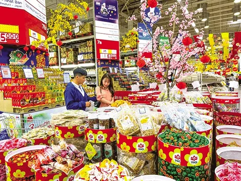 Doanh thu bán lẻ hàng hóa và dịch vụ duy trì đà tăng