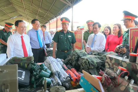 Bộ Chỉ huy Quân sự TP Cần Thơ ra quân huấn luyện năm 2024