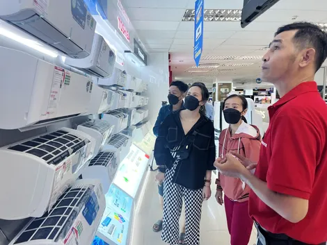 Thị trường điện lạnh đón đầu mùa nóng