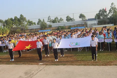 Sóc Trăng: Hơn 2.000 vận động viên tham gia Hội khỏe Phù Đổng