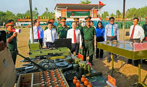 Lực lượng vũ trang TP Cần Thơ sẵn sàng huấn luyện