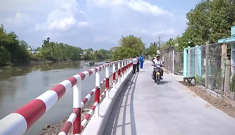 Nhiều điểm sạt lở đã được khắc phục