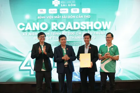 Một bệnh viện ở Cần Thơ mổ sáng mắt cho hơn 40.000 người dân đồng bằng