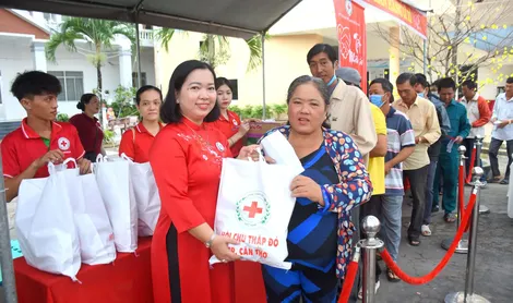 Hội Chữ thập đỏ TP Cần Thơ triển khai kế hoạch thực hiện Tháng Nhân đạo năm 2024