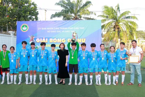 Bế mạc Giải Bóng đá nữ học sinh THPT năm 2024