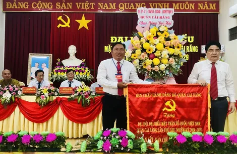 Đại hội đại biểu MTTQVN quận Cái Răng nhiệm kỳ 2024-2029 thành công tốt đẹp