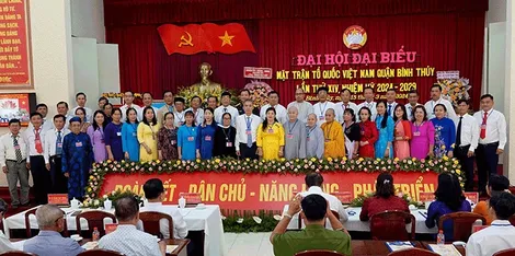 Đại hội đại biểu Mặt trận quận Bình Thủy nhiệm kỳ 2024-2029