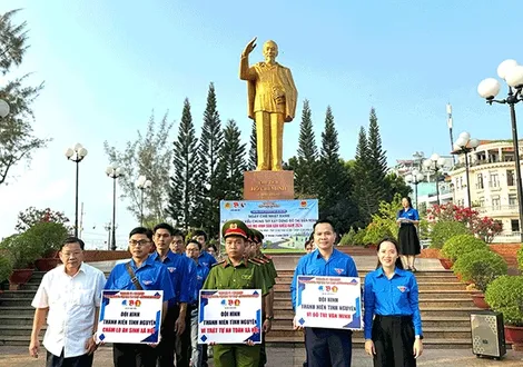 Tuổi trẻ TP Cần Thơ đồng loạt ra quân hưởng ứng “Ngày Chủ nhật xanh” toàn quốc