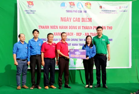 Tuổi trẻ Agribank tham gia nhiều hoạt động ý nghĩa trong Tháng Thanh niên tại TP Cần Thơ