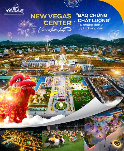 New Vegas Center (Hà Tiên): Nét chấm phá rực rỡ trong bức tranh tương lai chuyển mình của toàn thành phố