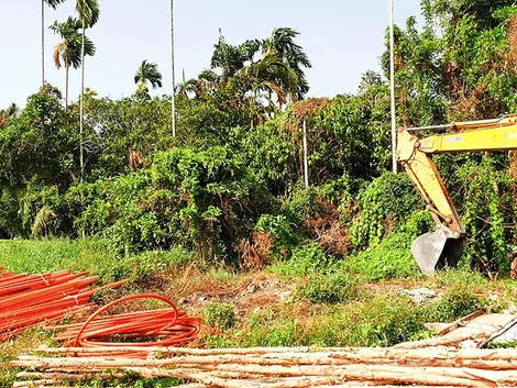 Cưỡng chế thu hồi đất xây dựng khu dân cư