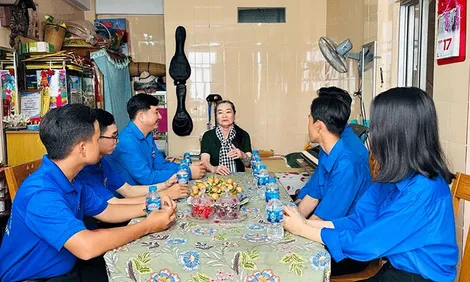 Nhiều hoạt động giáo dục truyền thống cho đoàn viên, sinh viên