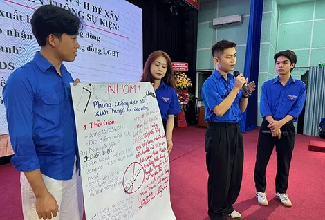 200 “thủ lĩnh” thanh niên được tập huấn nghiệp vụ và kỹ năng
