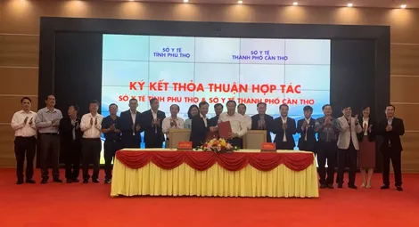 Ngành y tế Cần Thơ tăng cường hợp tác với ngành y tế Phú Thọ