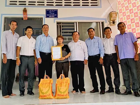 Vận động hỗ trợ xây dựng 3 căn nhà Đại đoàn kết