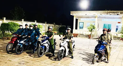 Giữ vững an ninh trật tự, góp phần xây dựng xã nông thôn mới nâng cao