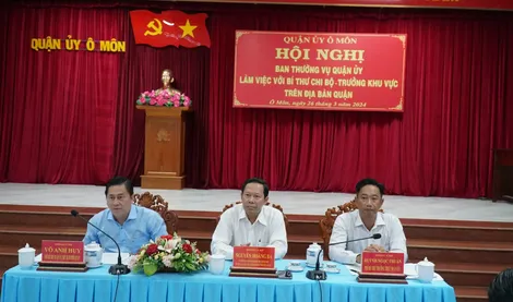 Kiến nghị nhiều vấn đề xây dựng quận Ô Môn phát triển