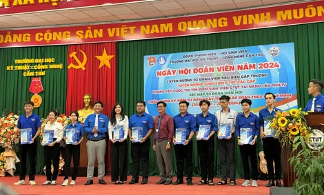 Trường Đại học Kỹ thuật - Công nghệ Cần Thơ tổ chức ​Ngày hội đoàn viên