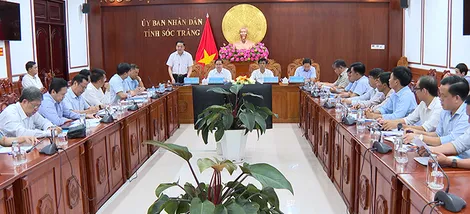 Sóc Trăng sẵn sàng hỗ trợ nguồn cát để TP Cần Thơ thực hiện Dự án đường cao tốc