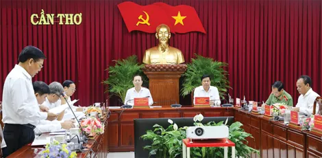 Kết quả hoạt động năm 2023 và phương hướng, nhiệm vụ trọng tâm năm 2024 của Ban Chỉ đạo TP Cần Thơ về phòng, chống tham nhũng, tiêu cực