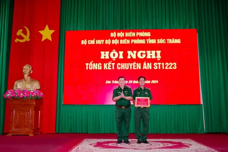 Bộ đội Biên phòng tỉnh Sóc Trăng tổng kết chuyên án triệt phá đường dây mua bán người