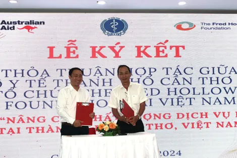Triển khai Dự án Nâng cao chất lượng dịch vụ khúc xạ tại Cần Thơ
