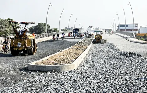 Phong Điền đẩy nhanh tiến độ các công trình trọng điểm