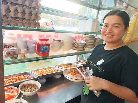 Cơm tấm 5.000 đồng và tấm lòng của Kim Ngân