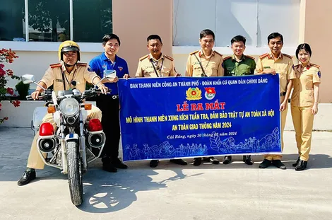 Nhiều hoạt động thiết thực đảm bảo an toàn giao thông