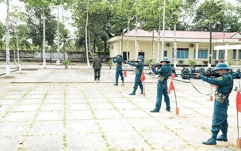 Xây dựng lực lượng vũ trang vững mạnh toàn diện “Mẫu mực, tiêu biểu”