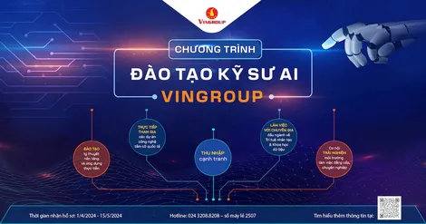 VinBigdata tuyển sinh chương trình đào tạo kỹ sư AI mùa 5-2024