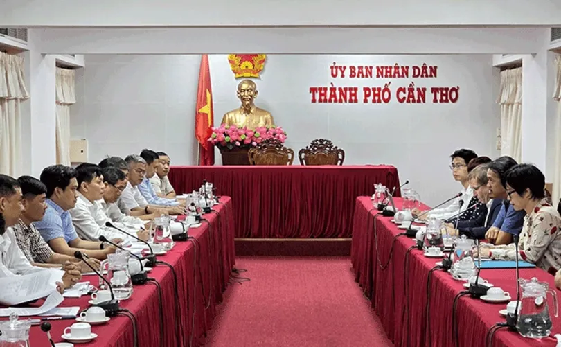 Lãnh đạo Cần Thơ làm việc với AFD về các dự án tài trợ vay vốn