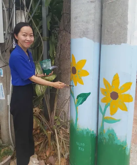 Nữ cán bộ Đoàn năng động