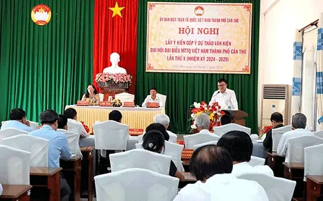 Sẵn sàng tổ chức Ðại hội MTTQVN thành phố nhiệm kỳ 2024-2029