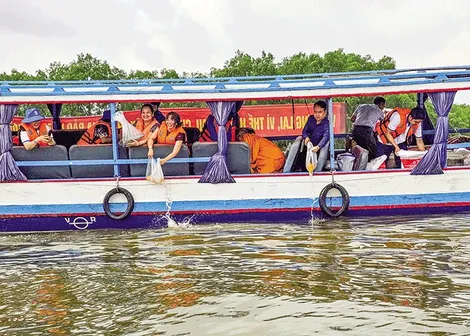 Tái tạo nguồn lợi thủy sản, duy trì đa dạng sinh học, đảm bảo sinh kế lâu dài cho người dân