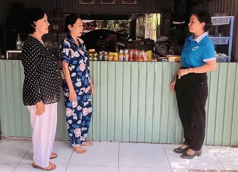 Nhiều hoạt động chăm lo hỗ trợ hộ viên, phụ nữ