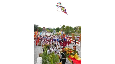 Nhiều hoạt động tại Đền thờ Vua Hùng TP Cần Thơ nhân dịp Giỗ Tổ Hùng Vương năm 2024