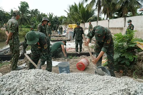 Sôi nổi các hoạt động Tết Quân Dân mừng Chôl Chnăm Thmây năm 2024
