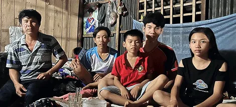 Mong nhà hảo tâm chia sẻ, giúp đỡ gia đình anh Hoàng Cương
