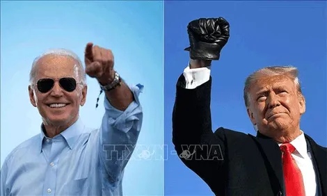 Tỷ lệ ủng hộ Tổng thống Biden cao hơn ông Trump
