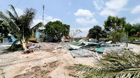 Kiên Giang: Cưỡng chế 45.000m2 đất lấn chiếm đất rừng và dự án