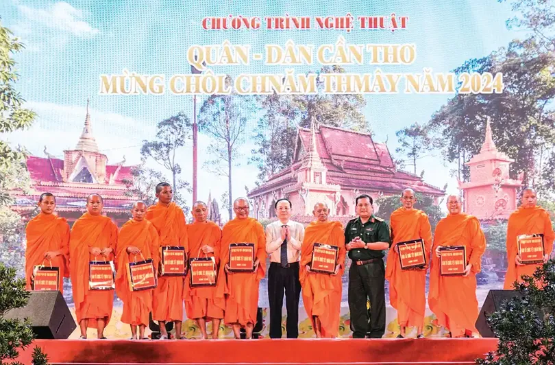 Tổng kết Tết Quân Dân mừng Chôl Chnăm Thmây năm 2024