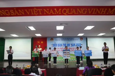 Thúc đẩy quyền tham gia của trẻ em vào các vấn đề về trẻ em