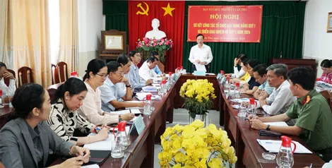 Rà soát, bổ sung quy hoạch cán bộ để chuẩn bị tốt nhân sự ứng cử cấp ủy nhiệm kỳ 2025-2030
