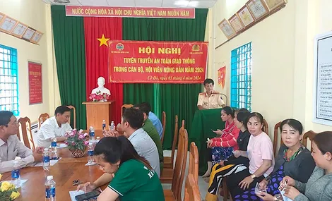 Nỗ lực tuyên truyền, góp phần đảm bảo an toàn giao thông